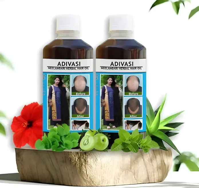 Adivasi Herbal Hair Oil * 100% Original * आदिवासी हेयर ऑयल Hair की समस्या से मिलेगी राहत