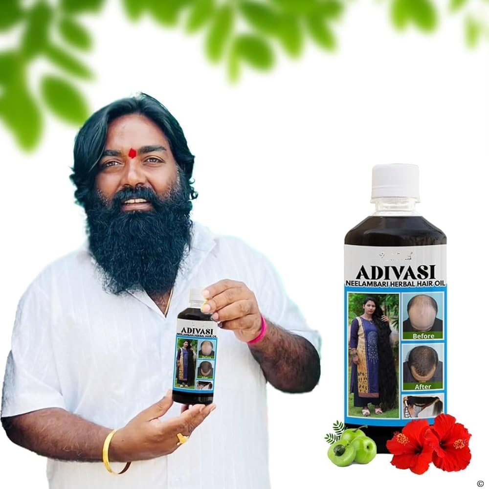 Adivasi Herbal Hair Oil * 100% Original * आदिवासी हेयर ऑयल Hair की समस्या से मिलेगी राहत