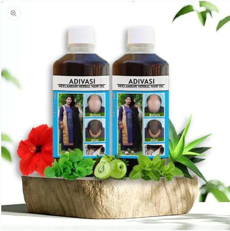 Neelambari Adivasi Herbal Hair Oil * 100% Original *